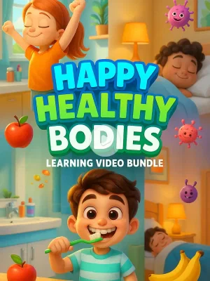 Happy Healthy Bodies - Learning Video Bundle