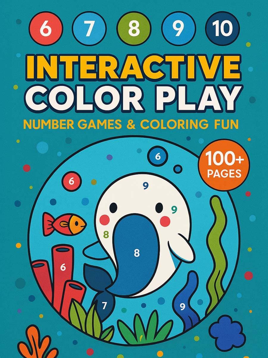 Prime Numbers Color Game Kiddy Fun Shop - Interactive Color Play – Number Games & Activities to ...