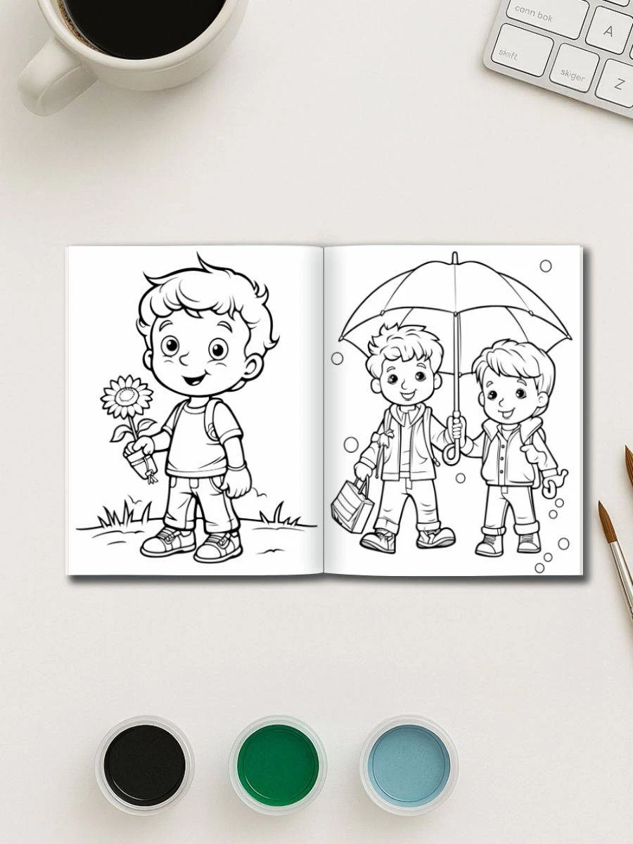 Playtime Color World - 100 Kids Coloring Pages - Image 2