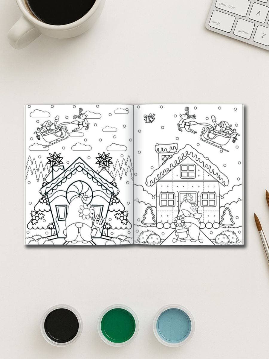 Kiddy Fun Shop - Christmas Magic – 171 Holiday-Themed Coloring Pages