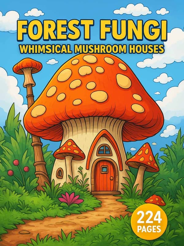 Forest Fungi – 224 Whimsical Mushroom Houses