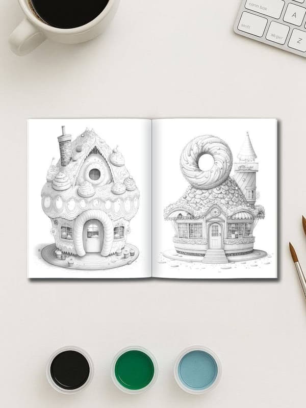 Yummy Dwellings – 250 Food-Themed Fantasy House Pages - Image 2
