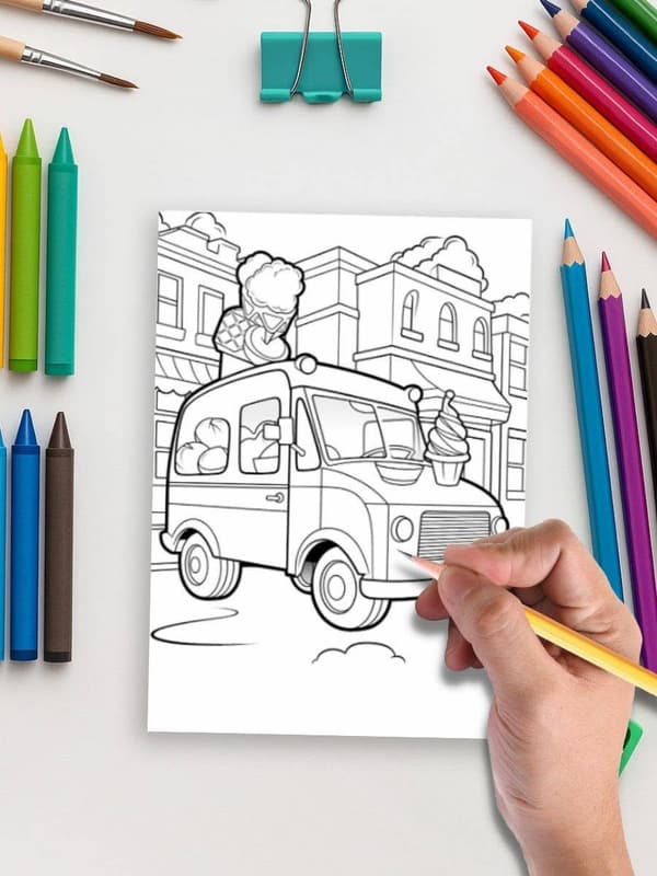 Roars, Paws & Whiskers - 100 Kids Coloring Pages - Image 4
