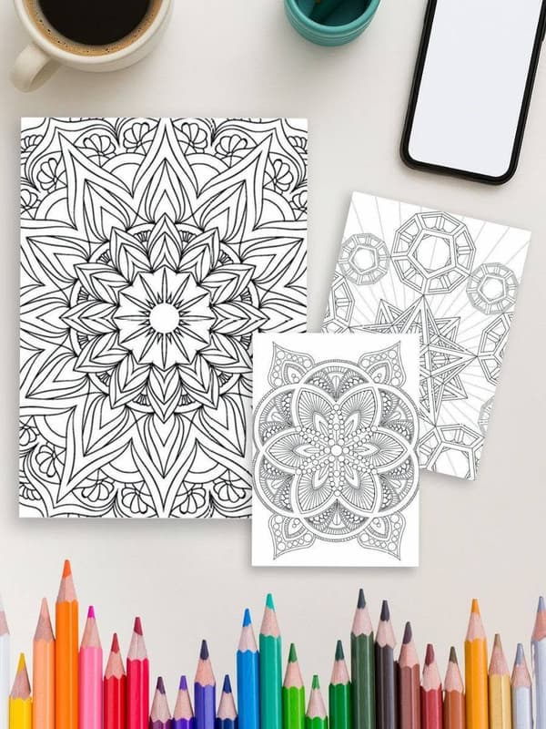 Mandala Matrix – 105 Geometric Paths to Stillness - Image 4