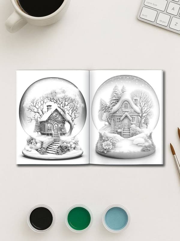 Crystal Worlds – 100 Fantasy Scenes Inside Crystal Balls - Image 2