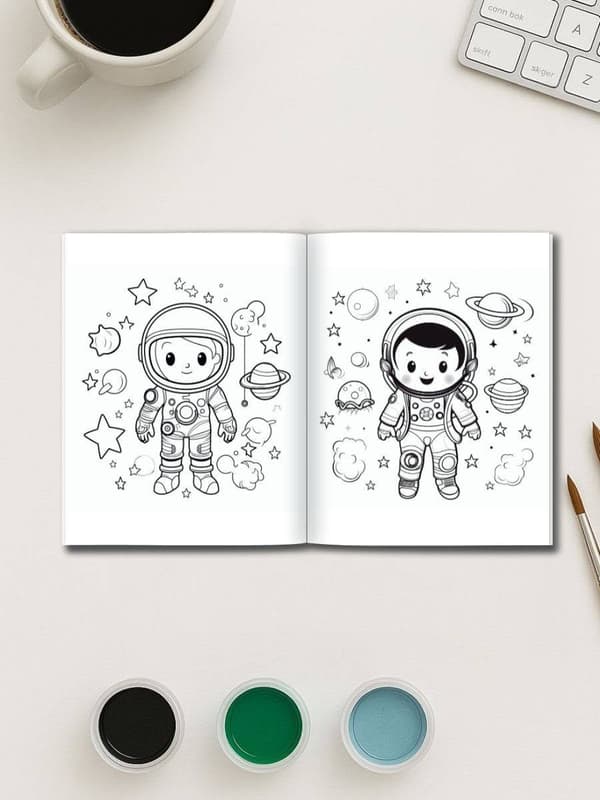 Space Quest – 184 Intergalactic Adventure Pages for Kids - Image 2