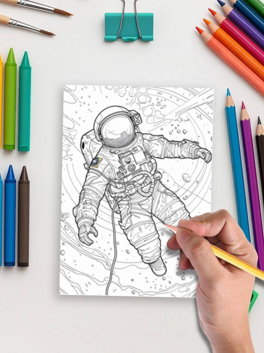 Space Quest – 184 Intergalactic Adventure Pages for Kids - Image 4